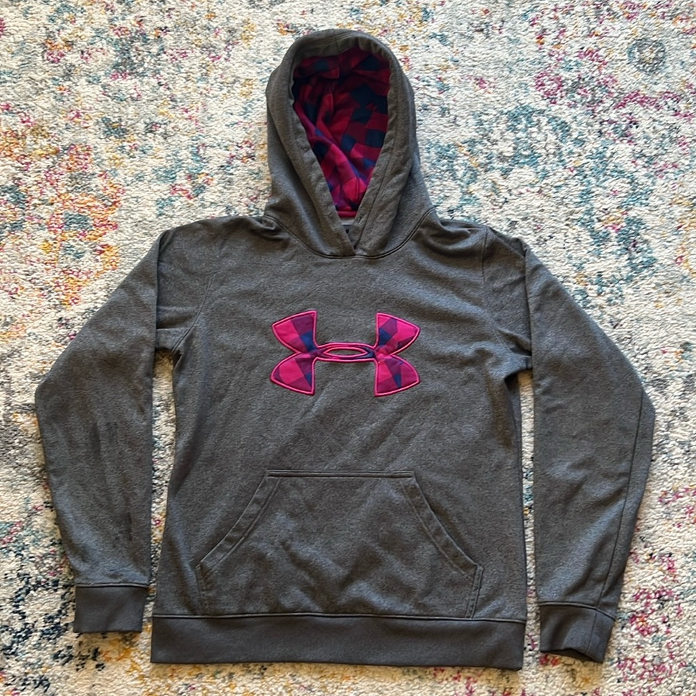 Under Armour UA Storm Gray Hoodie Womens Small